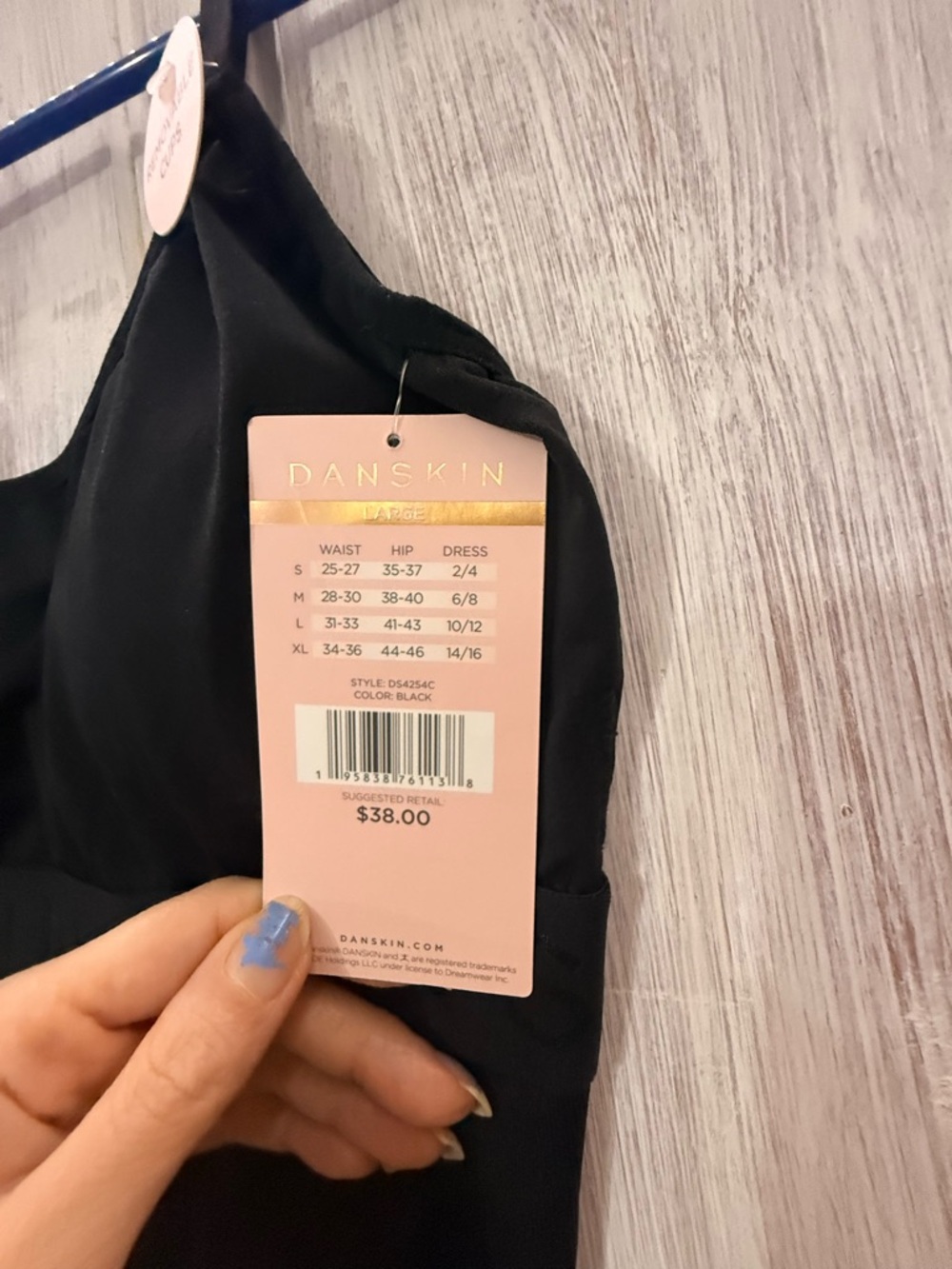 NWT Danskin Black Slim-Fit Seamless Bodysuit - Picture 7 of 12